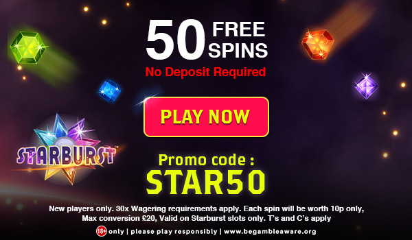 50 Free Spins No Deposit Required Uk