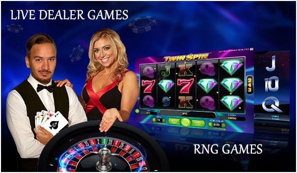 The Differences Between Live Dealer and RNG Games