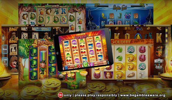 Play Gold-Themed Slots Online