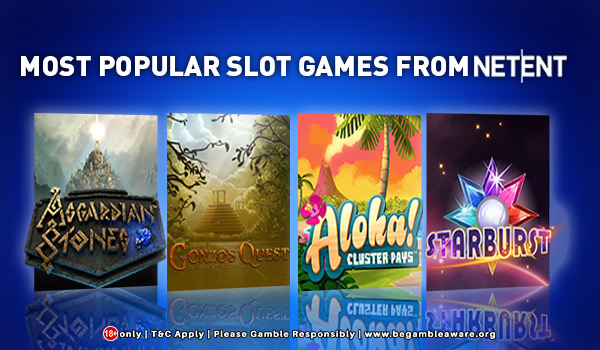 Most Popular UK Casino Slots from NetEnt