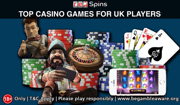 Top 5 Casino Games For UK Players